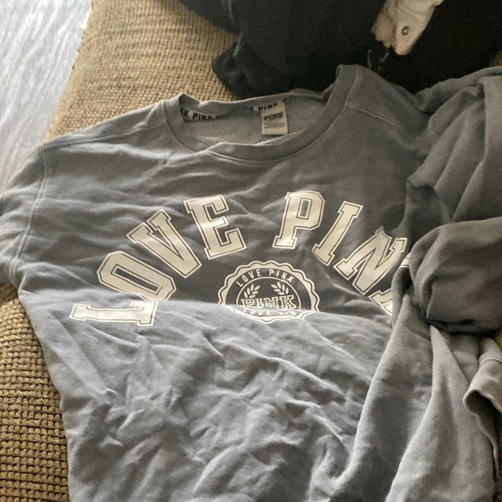 Light blue hoodie